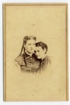 Portrait of two unidentified women