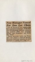 New Manager Named For Don Lee Chain