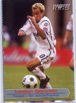 Landon Donovan 2002 Sports Illustrated Kids trading card