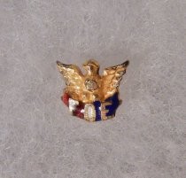 Fraternal Order of the Eagle tie tack