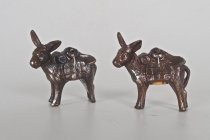 Miner's mules salt & pepper shakers