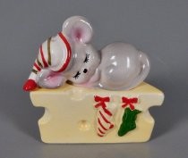 Christmas mouse salt & pepper shakers