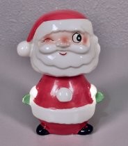 Winking Santa salt & pepper shakers