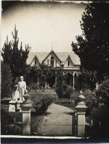 Residence and Statue of Samuel A. Bishop