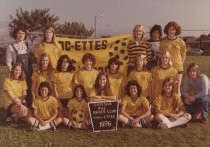 Eastside PAL Soccer Club "Soc-ettes" 1976