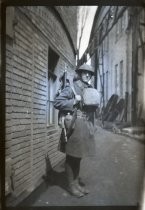 U.S. soldier in street