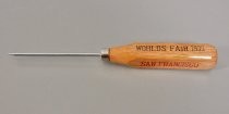 Ice pick from 1939 World's Fair in San Francisco