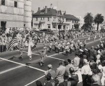 Native Sons of the Golden West Drum Corps on Parade