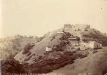 Lick Observatory buildings on top of Mount Hamilton