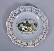 Grass Valley souvenir plate