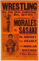 San Jose Civic Auditorium Wrestling Exhibition