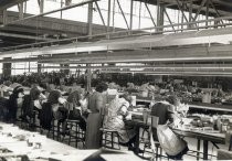 Women assembling radios, Motorola factory