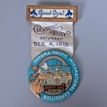 Panama Pacific International Exposition souvenir pin