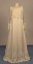 Janice Moore Steele wedding dress
