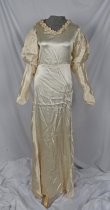 Ethel Virginia Carroll Swiger wedding dress
