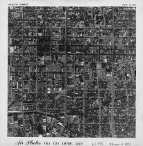 Aerial photograph of downtown San Jose