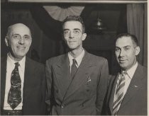 Ralph Heintz (left), Charles V. Litton (center), and Phil Seafield (right)