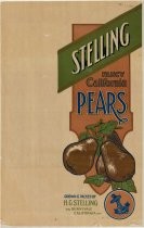 Stelling Fancy California Pears box tissue