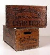 Fredericksburg Brewery crates