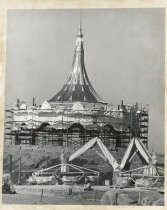 Carousel under construction at Great America