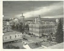 View of Old City Hall and Bank of America building