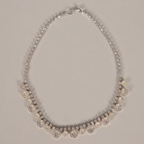 Weiss rhinestone necklace