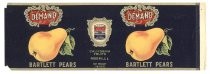 Demand Brand Bartlett Pears, Filice & Perrelli Canning Co. Inc., Gilroy, California