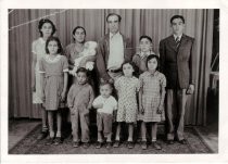 Beatrice DeHoyos (Sanchez) and her family in 1938