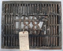 "1887" City Hall grate