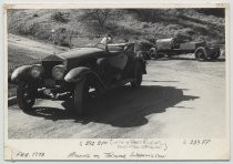 Randy Hall combined parts from both cars pictured to create one car while in high school