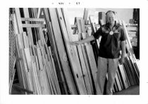Southern Lumber employee in lumber department