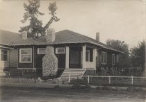 Exterior of a house and garden