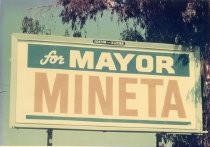 Norman Mineta for Mayor Billboard