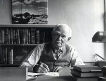 Lee de Forest at his desk