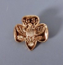 Girl Scout pin