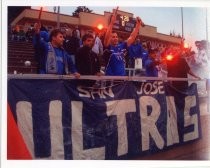 San Jose Ultras with flares