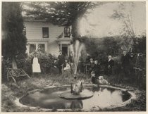 Abraham Agnew and family, 1887