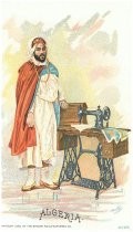 The Singer Manufacturing Co. trade card: Algeria