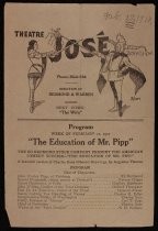 Theatre Jose program week of February 21, 1910
