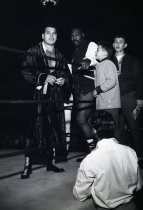 Enrique Torres and Gene Lipscomb before match