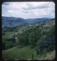 Stereo view of hills and valley