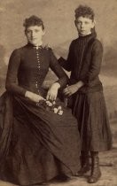 Portrait of Emily and Hattie Ortley