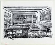 Assorted renderings, interiors