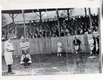 Babe Ruth at Dunsmuir Ball Park, 1924