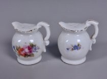 Flowery pitchers salt & pepper shakers