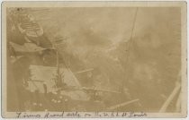 "Firing broadside on the U.S.S. St. Louis"