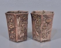 Copper inkwells