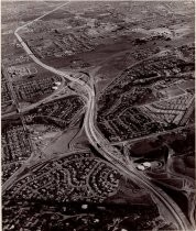 Aerial view of Highway 280, Cupertino