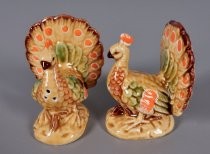 Peacocks salt & pepper shakers