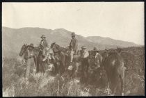 Men on horses, circa 1918